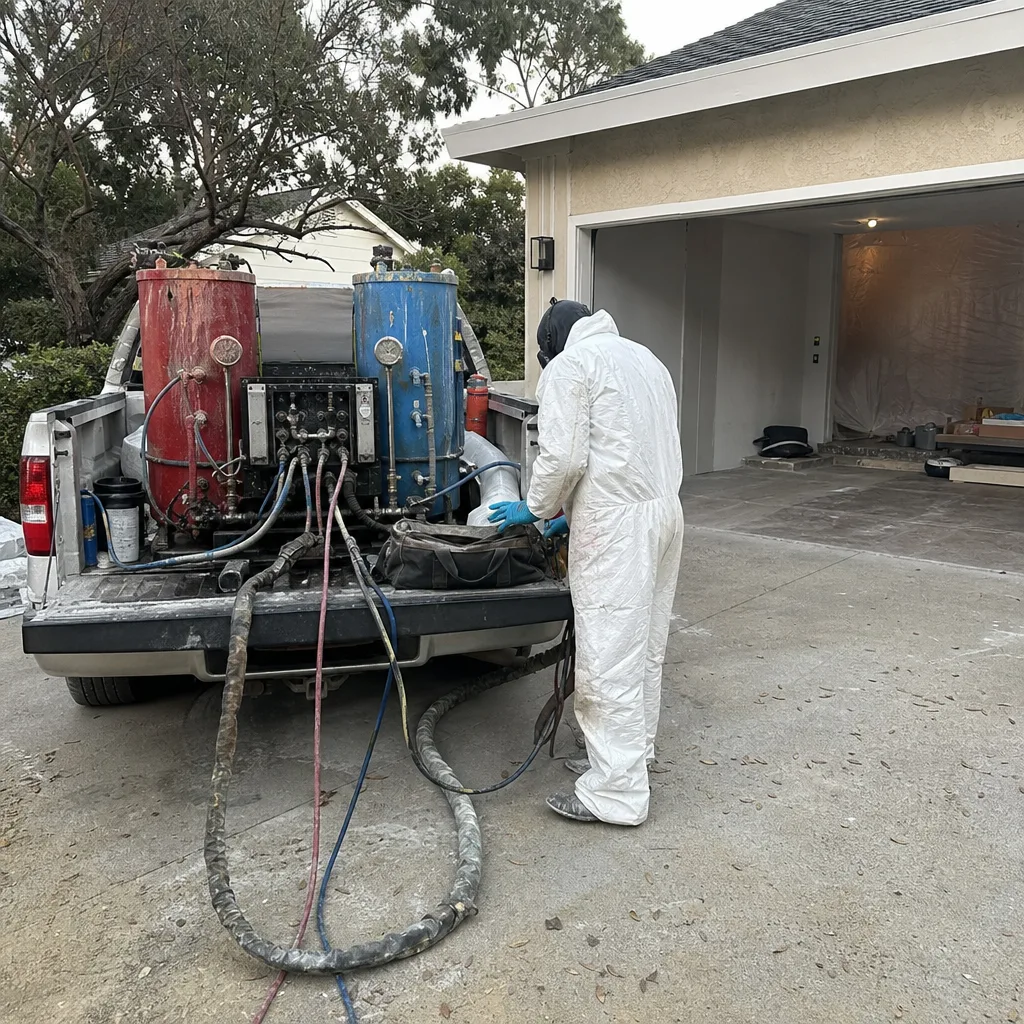 Blown-In Insulation in Alhambra